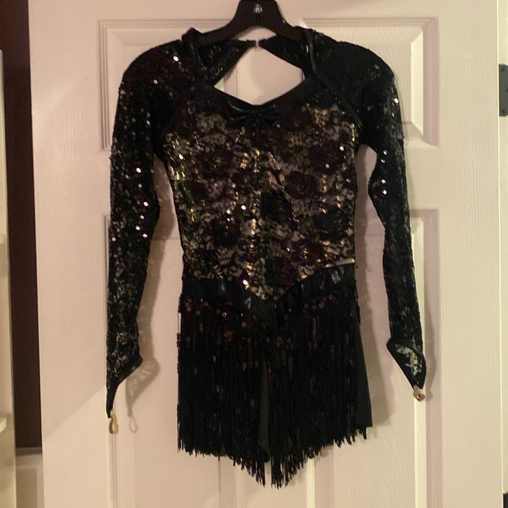 Girls dance costume